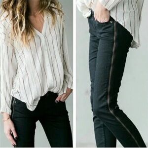 Guess by Marciano Full Side Zipper Skinny Jeans